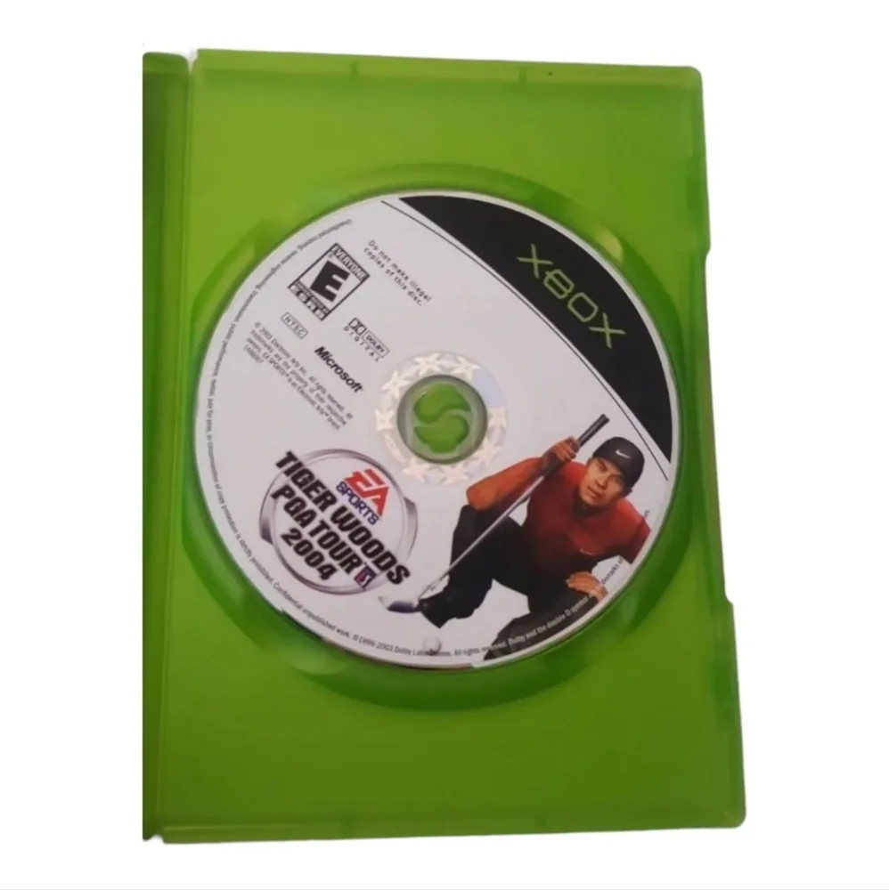 Tiger Woods PGA Tour 2004 (Microsoft Xbox, 2003) Complete CIB and Tested.